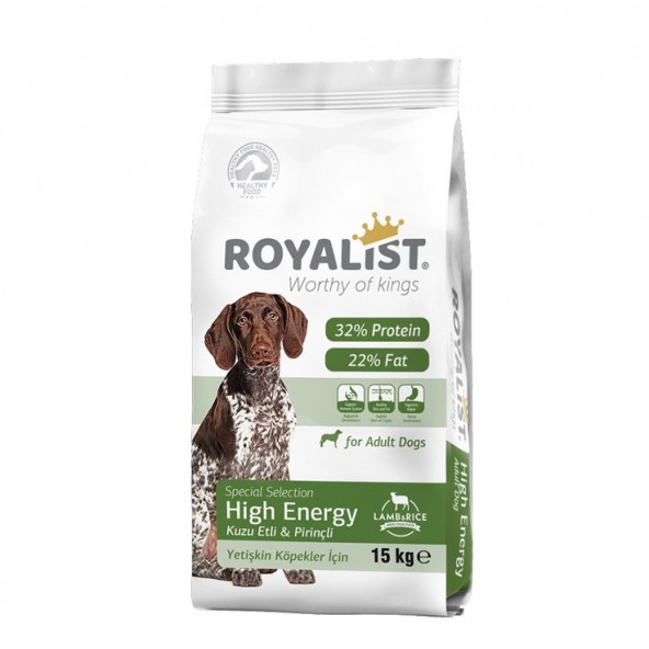 ROYALIST DOG HIGH ENERGY 15 KG MAMA