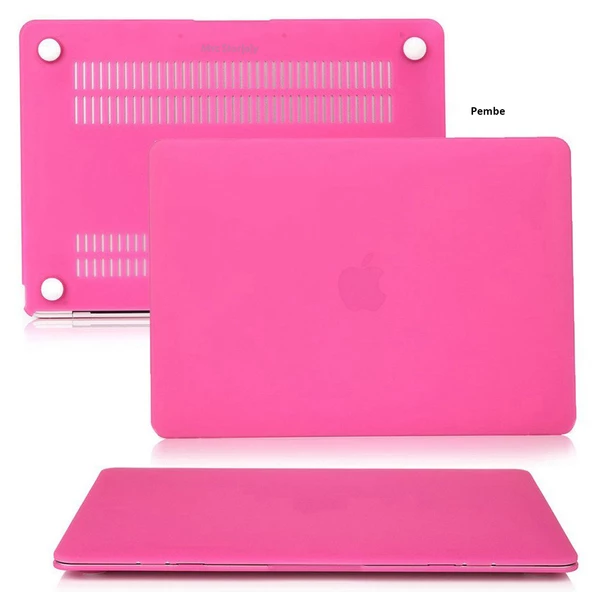 MacBook Pro 15 kılıf A1707 A1990 uyumlu mat sert TPU hard shell ince hafif darbe koruma - 9