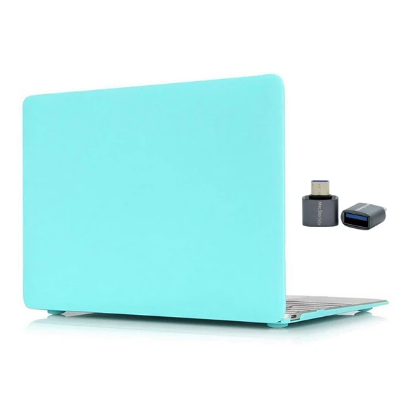 MacBook Pro 15 kılıf A1707 A1990 uyumlu mat sert TPU hard shell ince hafif darbe koruma - Resim 12