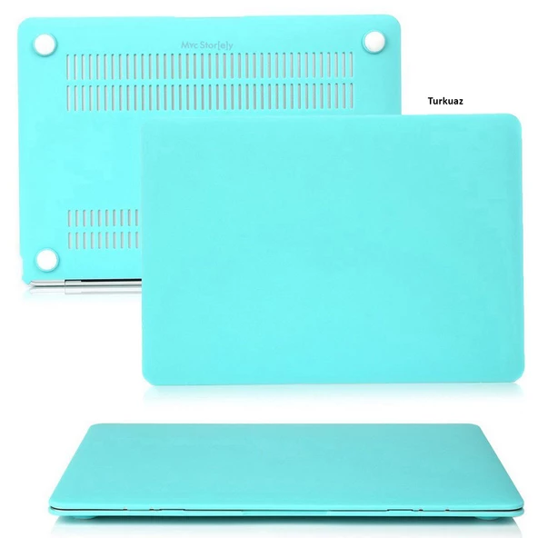 MacBook Pro 15 kılıf A1707 A1990 uyumlu mat sert TPU hard shell ince hafif darbe koruma - 10