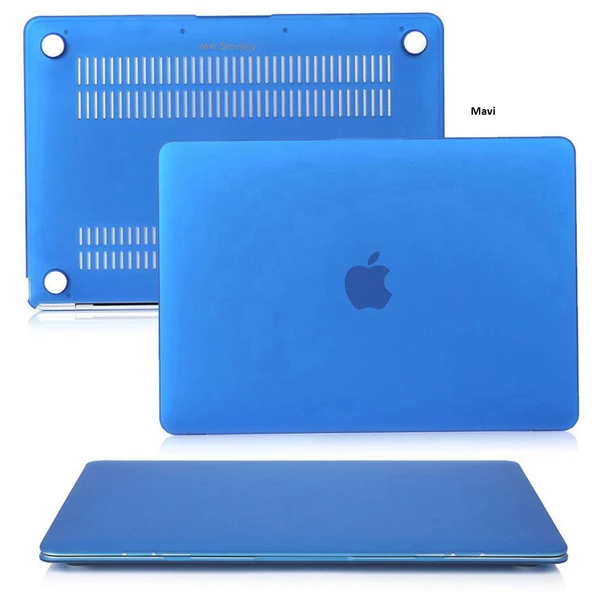 MacBook Pro 15 kılıf A1707 A1990 uyumlu mat sert TPU hard shell ince hafif darbe koruma - 4