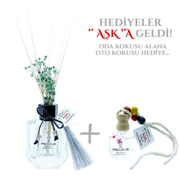 Meczub Parfüm Serisi Gioo Armanii Kokulu 5 x 120 ml Köşeli Şişe Bambu Çubuklu Ortam Kokusu ürün görseli