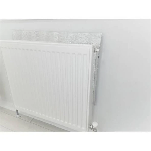 5 Adet Kalorifer Peteği Radyatör Petek Arkası Folyo Kaplı Polietilen Sünger Isı Yalıtım Levhası - Resim 5