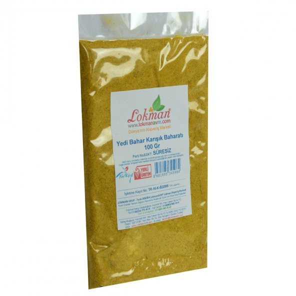 LokmanAVM Yedi Türlü Karışık Baharat 100 Gr Paket - Resim 4