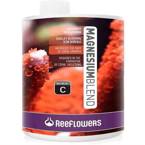 ReeFlowers Magnesium Blend Mercanlar için Besin Katkısı 1000 ml