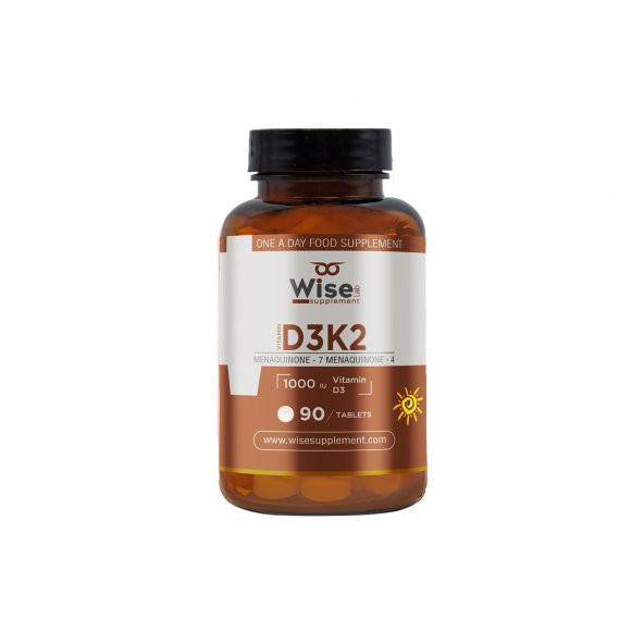 WiseLab Vitamin D3 + K2 90 Tablet - 3
