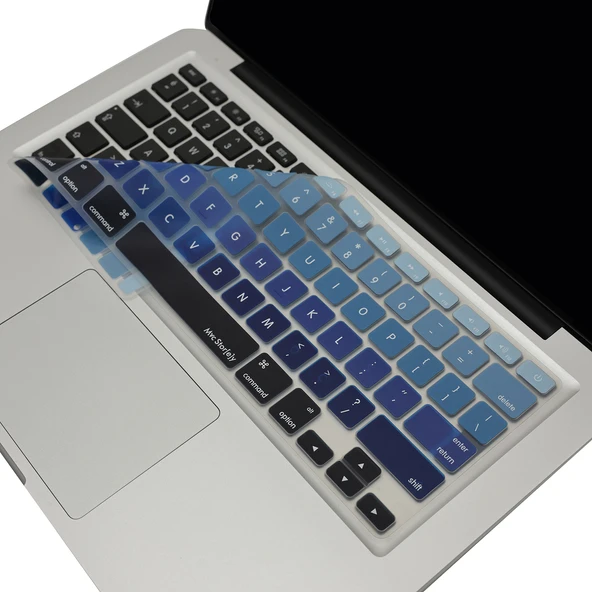 Macbook Air Pro Klavye Koruyucu (US-ABD İngilizce) Ombre (Eski USB'li Model 2008-2017) ile Uyumlu ürün görseli 1