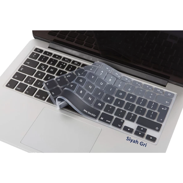 Macbook Klavye Air Pro için Ombre (UK-EU İngilizce) (Eski USB'li Model 2008-2017) ile Uyumlu - 3