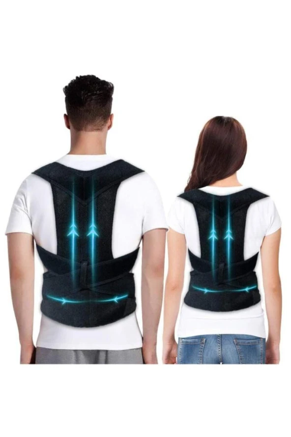 Dik Duruş Durma Balenli Ortopedik Bel Ve Sırt Destek Korsesi ürün görseli