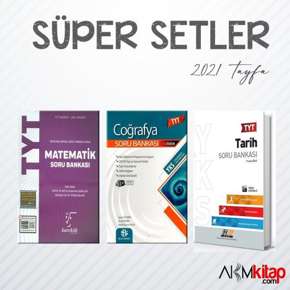 TYT Hız ve Renk Tarih Karekök Matematik Bilgi Sarmal Coğrafya Soru Bankası 3 Kitap Set - 2