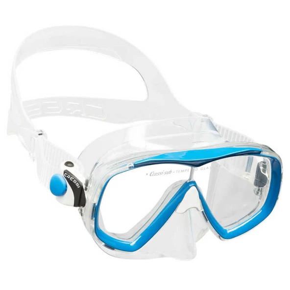 Cressi Estrella Dalış Maskesi  BLACK - BLUE ürün görseli 1