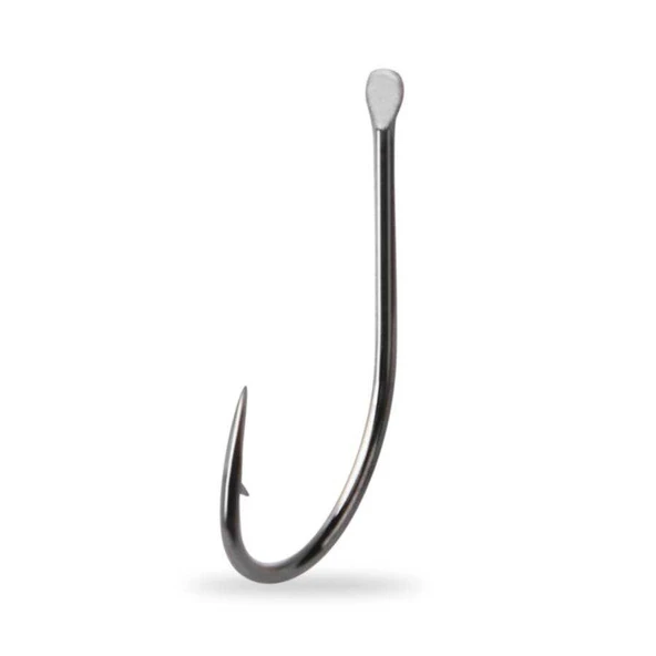 Mustad Olta İğnesi 60151 NPBN 10 lu  NO:10 METALİK SİYAH - Resim 2