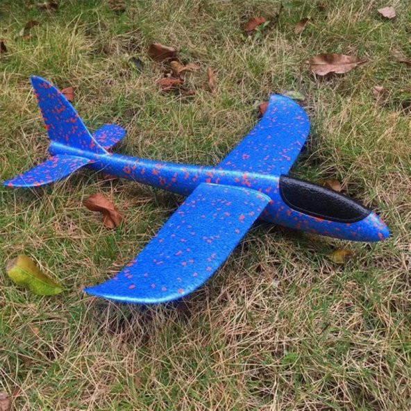 EPP SİLİKONLU KÖPÜK UÇAK Glider Planör Çocuk Eğitici Model Oyuncak - 3
