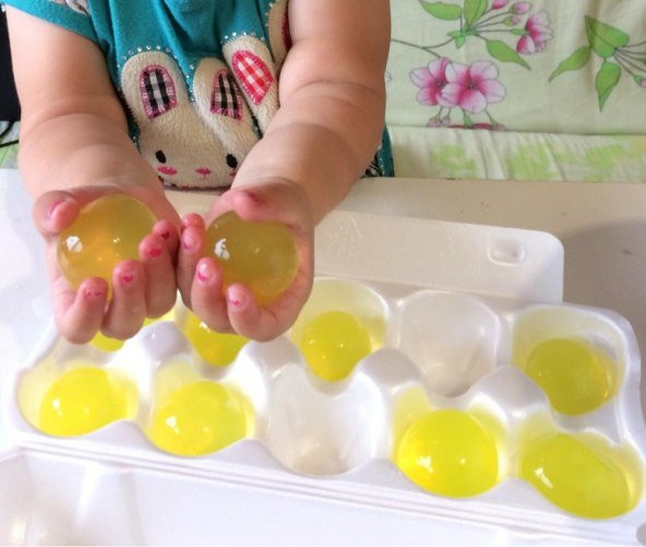 XXXL BÜYÜK DEV BOY 50 ADET ŞİŞEN BÜYÜYEN SU MAYMUNU MAYMUNCUĞU TOPU BONCUK TOP KÜRE MİSKET 50-70 MM - 5