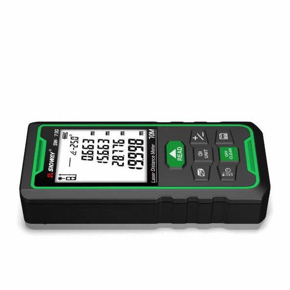 PROFESYONEL YEŞİL LAZER METRE 70 METRE MESAFE ÖLÇÜM LAZERLİ 70 M - 3