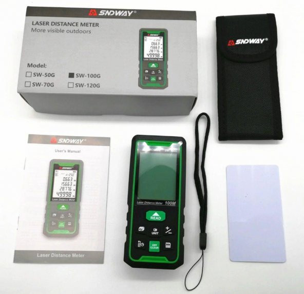 PROFESYONEL YEŞİL LAZER METRE 70 METRE MESAFE ÖLÇÜM LAZERLİ 70 M - 4
