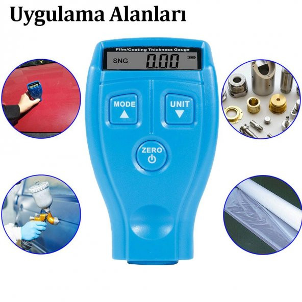 OTO KAPORTA BOYA ÖLÇER ULTRASONİK HASSAS BOYA ÖLÇÜM - 2