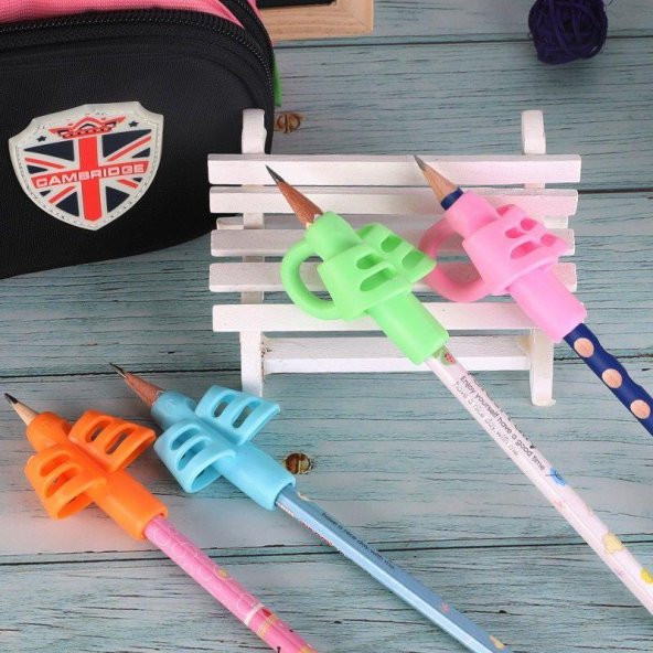 KALEM TUTAMAĞI KEPÇELİ TUTAMAÇ TUTMA TUTAMAK KAVRAMA YAZI YAZMA TUTUŞ DÜZELTME ÖĞRENMEYE YARDIMCI - 4