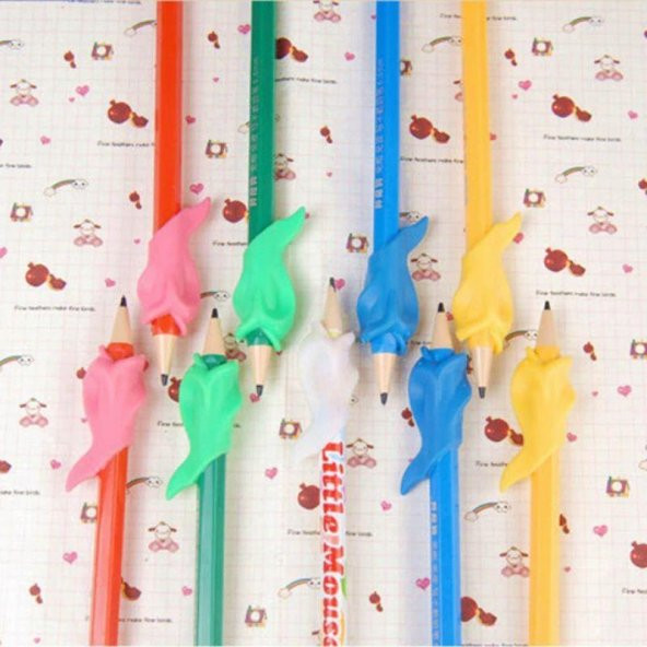 3 ADET KALEM TUTAMAĞI TUTAMAÇ TUTMA TUTAMAK TUTUŞ DÜZELTME ÖĞRENMEYE YARDIMCI YUNUS - 3