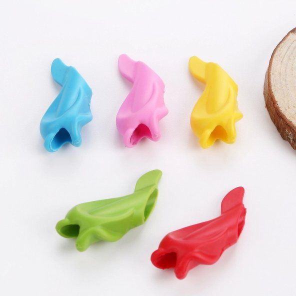 3 ADET KALEM TUTAMAĞI TUTAMAÇ TUTMA TUTAMAK TUTUŞ DÜZELTME ÖĞRENMEYE YARDIMCI YUNUS - 5