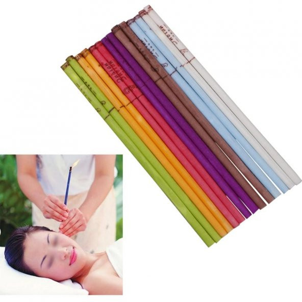 10 Adet / 5 Çift Kulak Mumu - 2