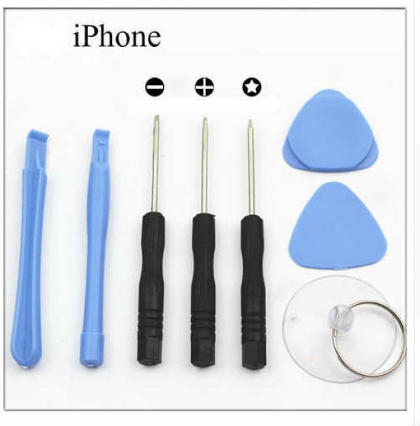 Cep Telefonu Tablet Tamir Tornavida Seti Takım Android Iphone Telefonlarla Uyumlu 11 Parça - 6