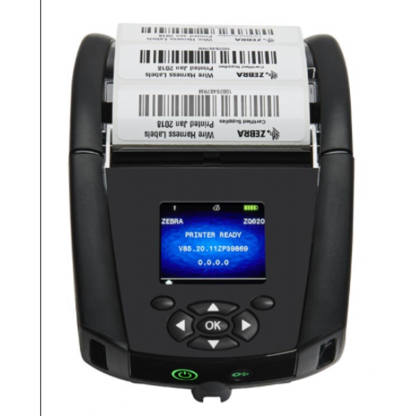 ZEBRA ZQ62-AUWAE11-00 MOBİL YAZICI  + POWER SUPPLY