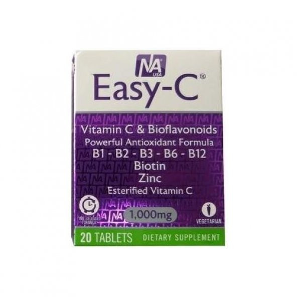 Natrol Easy-C 1000 mg 20 Tablet