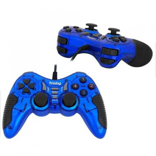 Frisby FGP-225U USB PC Mavi game pad - 2