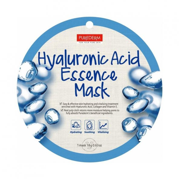 Purederm Hyaluronic Acid Maske