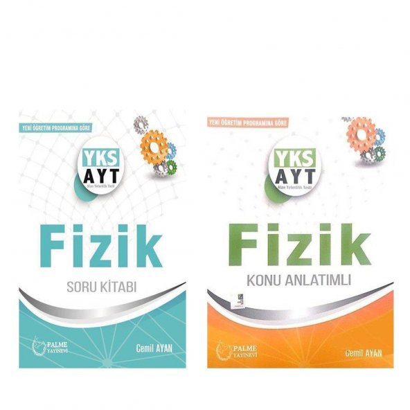 AYT Fizik Konu Anlatımı ve Soru Bankası 2 Kitap Set Palme Yayınları