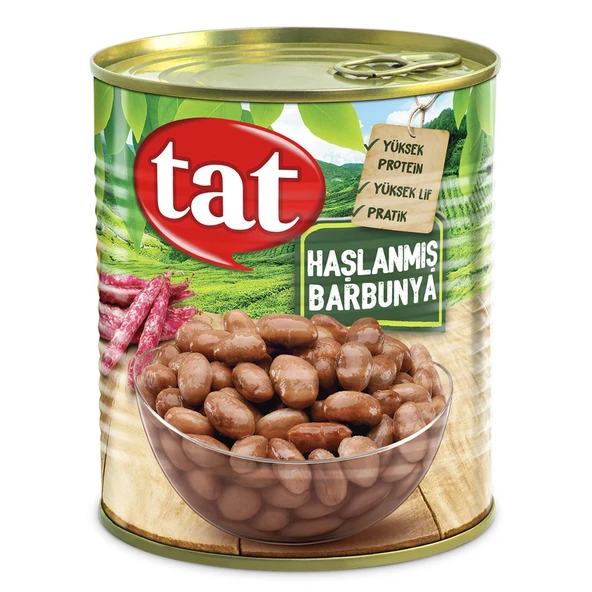 Tat Haşlanmış Kuru Fasulye ve Barbunya 800 gr x 4 Adet Karma Paket - 2