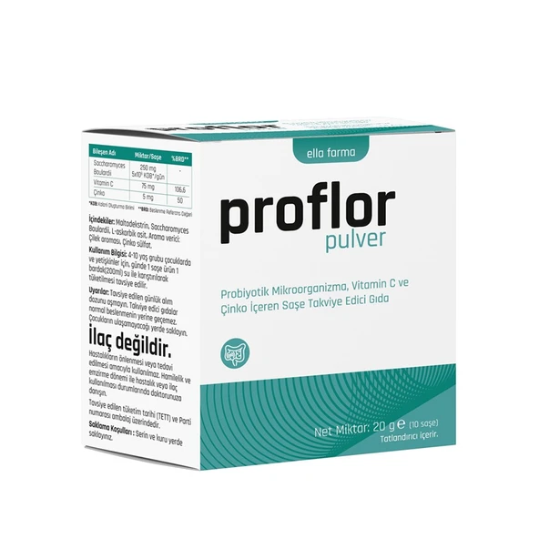 Proflor Pulver Probiyotik 10 Saşe ürün görseli