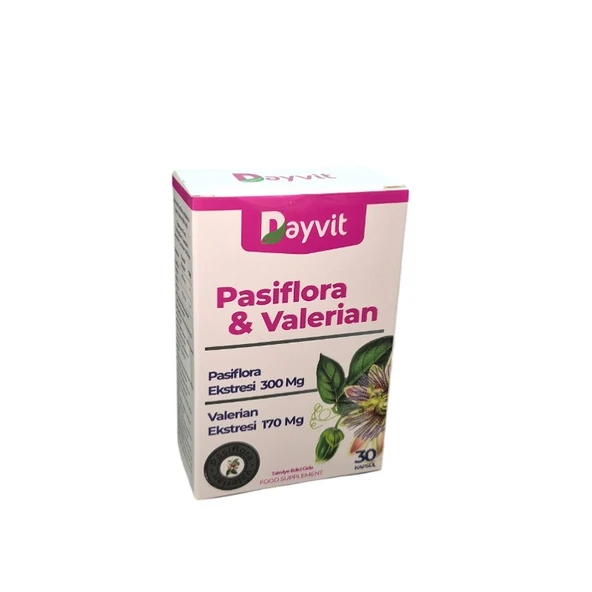 Dayvit Passiflora Valerian 30 Kapsül ürün görseli