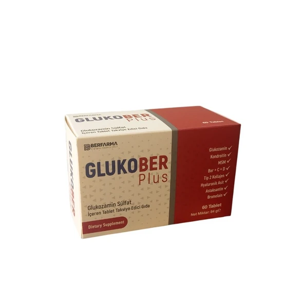 Glukober Plus 60 Tablet ürün görseli
