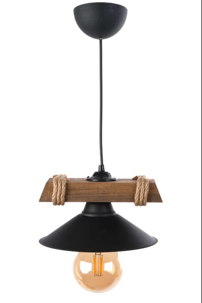 Ahşap Tekli Modern Sarkıt şık tasarım sarkıt - 6