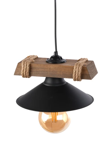 Ahşap Tekli Modern Sarkıt şık tasarım sarkıt