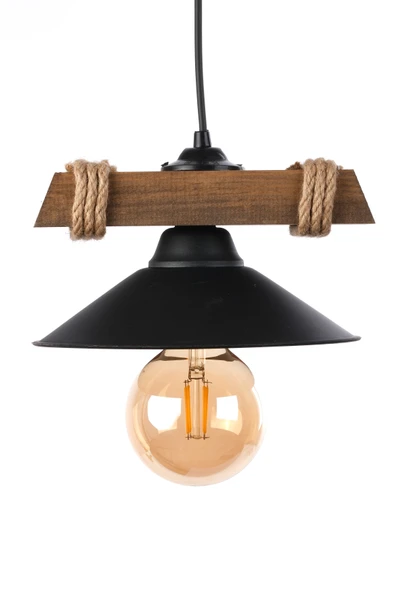 Ahşap Tekli Modern Sarkıt şık tasarım sarkıt - 4