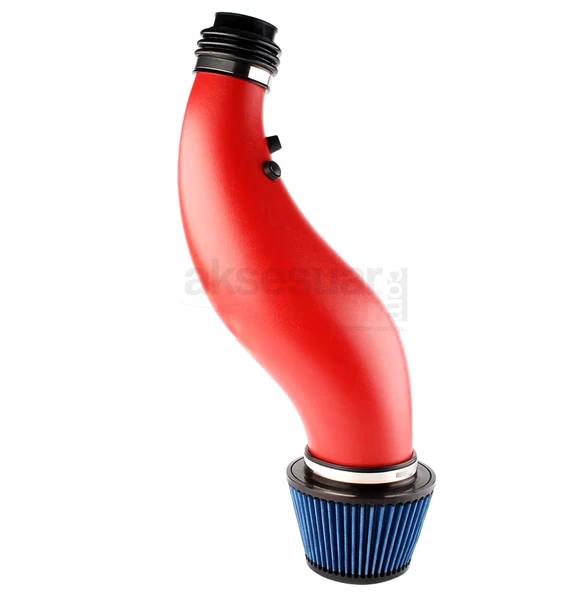 Honda Civic 1992-2000 Simota Big Tube Spor Hava Filtresi Kırmızı Renk - 5
