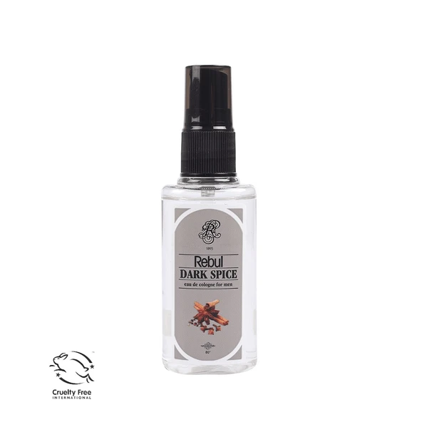 Rebul Dark Spice 50 ml Spreyli Pet Şişe Kolonya ürün görseli 1