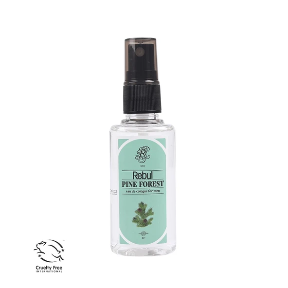 Rebul Pine Forest 50 ml Spreyli Pet Şişe Kolonya