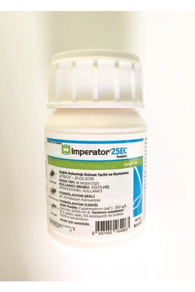 Imperator 25 Ec Kokulu Genel Amaçlı Haşere Böcek Öldürücü 50 ml