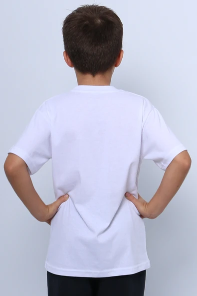 ÇOCUK ATATÜRK AYYILDIZ BASKILI TSHİRT KISA KOLLU A62 - 6