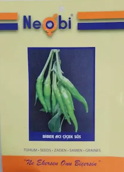 Biber Acı Çiçek Süs Tohum 10 gr 1 Adet - 2