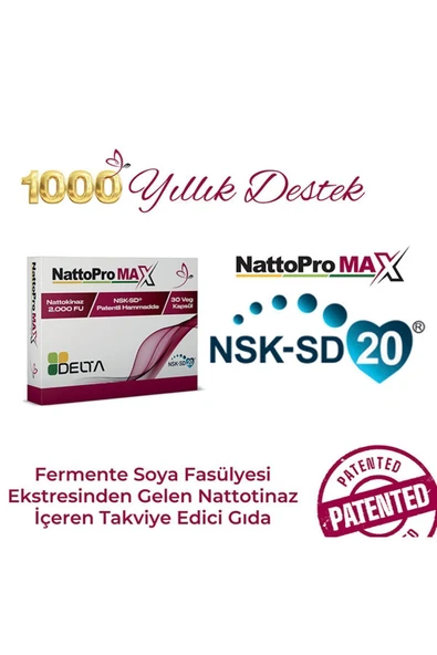 DELTA NattoPro Max 30 Kapsül 8683561175053 - 3