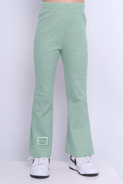 KIZ ÇOCUK TRİKO TAYT İSPANYOL PAÇA D2 - 5