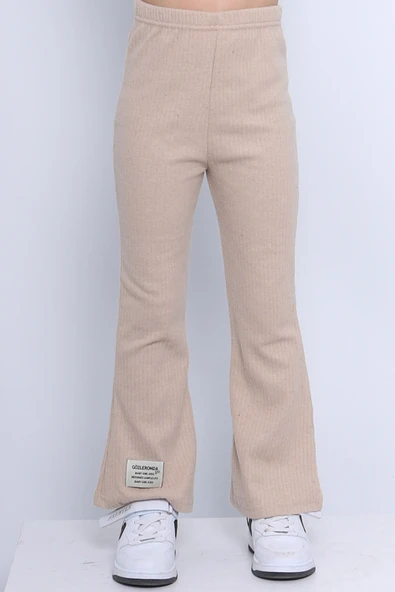 KIZ ÇOCUK TRİKO TAYT İSPANYOL PAÇA D2 - 10