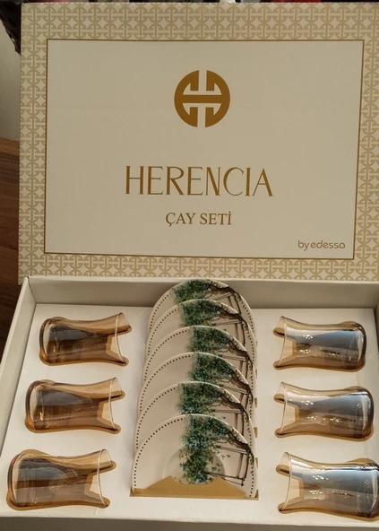 HERENCIA 18 PARÇA ÇAY SETİ