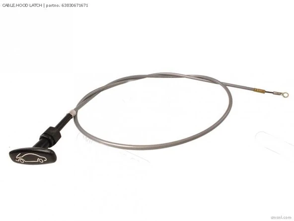 Honda Accord 80-01 Motor Kaput Açma Teli - 3