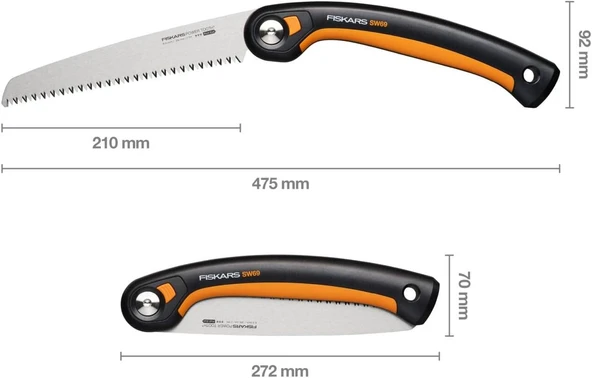 Fiskars 1067553 SW69 Plus Katlanır Testere - Resim 2